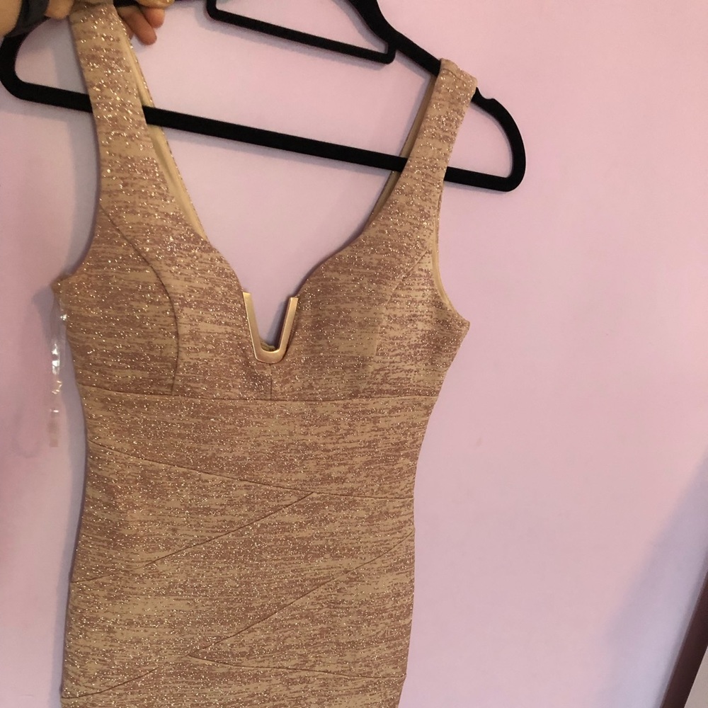 Rose gold dress